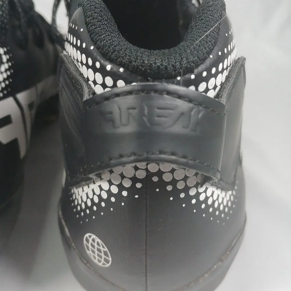 Adidas Freak Men’s 13 Black White Football Cleats Molded TPU Studs Turf Shoes